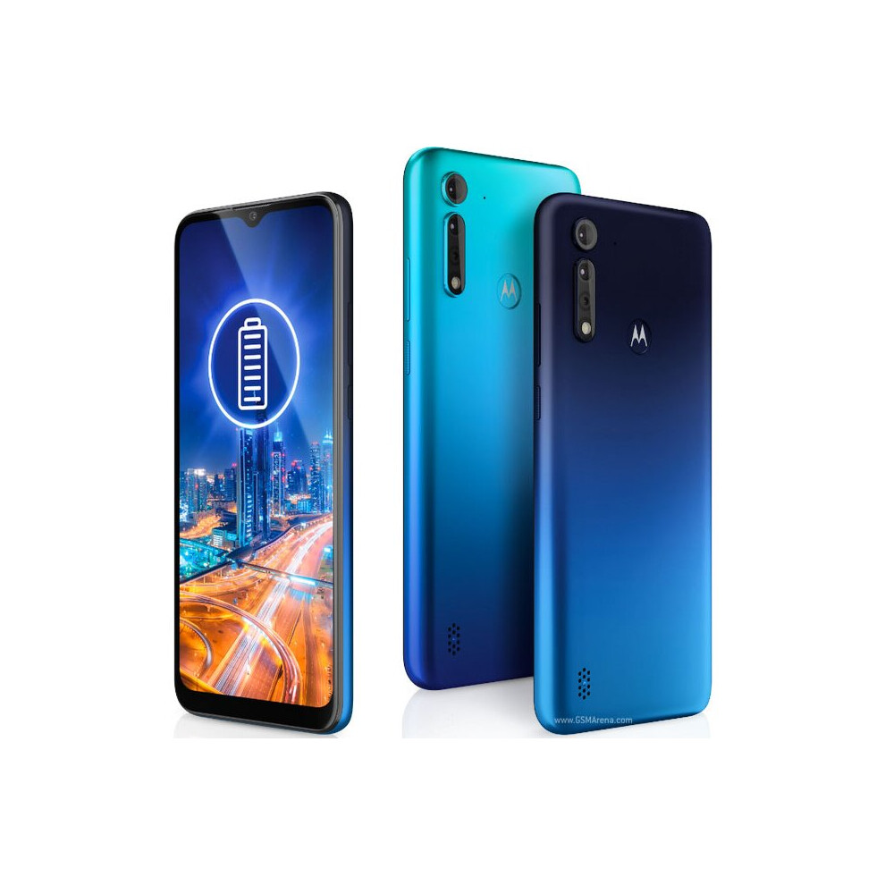 (Arctic Blue) Motorola Moto G8 Power Lite Single Sim | 64GB | 4GB RAM-image-OPC-P66KSWG-REFURBISHED