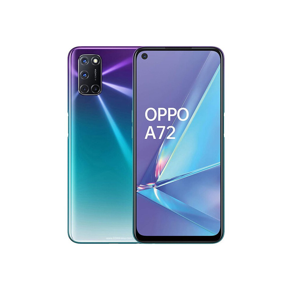 (Sky Blue) Oppo A72 Dual Sim | 128GB | 4GB RAM