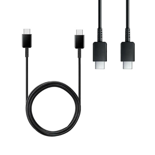 Samsung (Plug And Cable) Official Samsung EU 2 Pin EP-TA800EBE Quick Charge Adapter 25W USB Type C Black 2