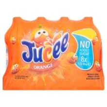 Jucee No Added Sugar Orange Squash 8 x 1.5 Litre (8 x 1.5ltr)