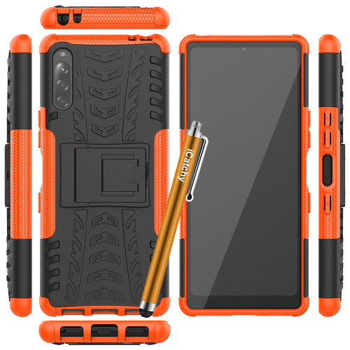 (Orange) For Sony Xperia L4 Hybrid Shockproof Case 2