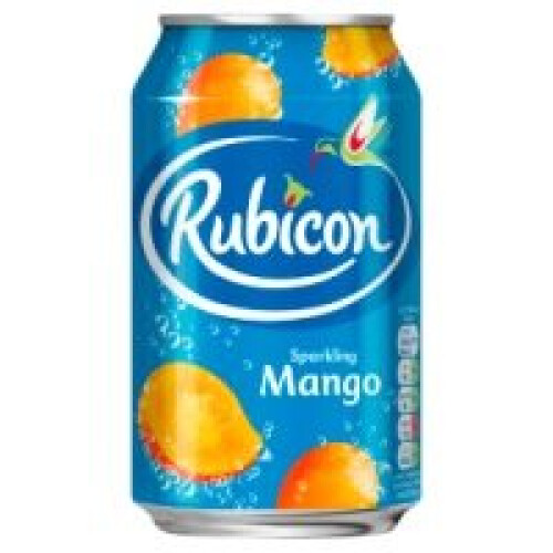 Rubicon Rubicon Sparkling Mango Juice Drink 330ml Can (24 x 330ml)
