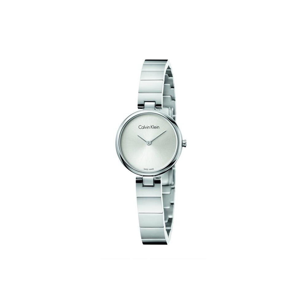 Calvin Klein K8G23146 Authentic Quartz Silver Dial Ladies Watch