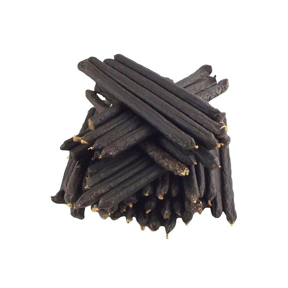 (50) Black Pudding Sticks Dog Treat Reward Chew