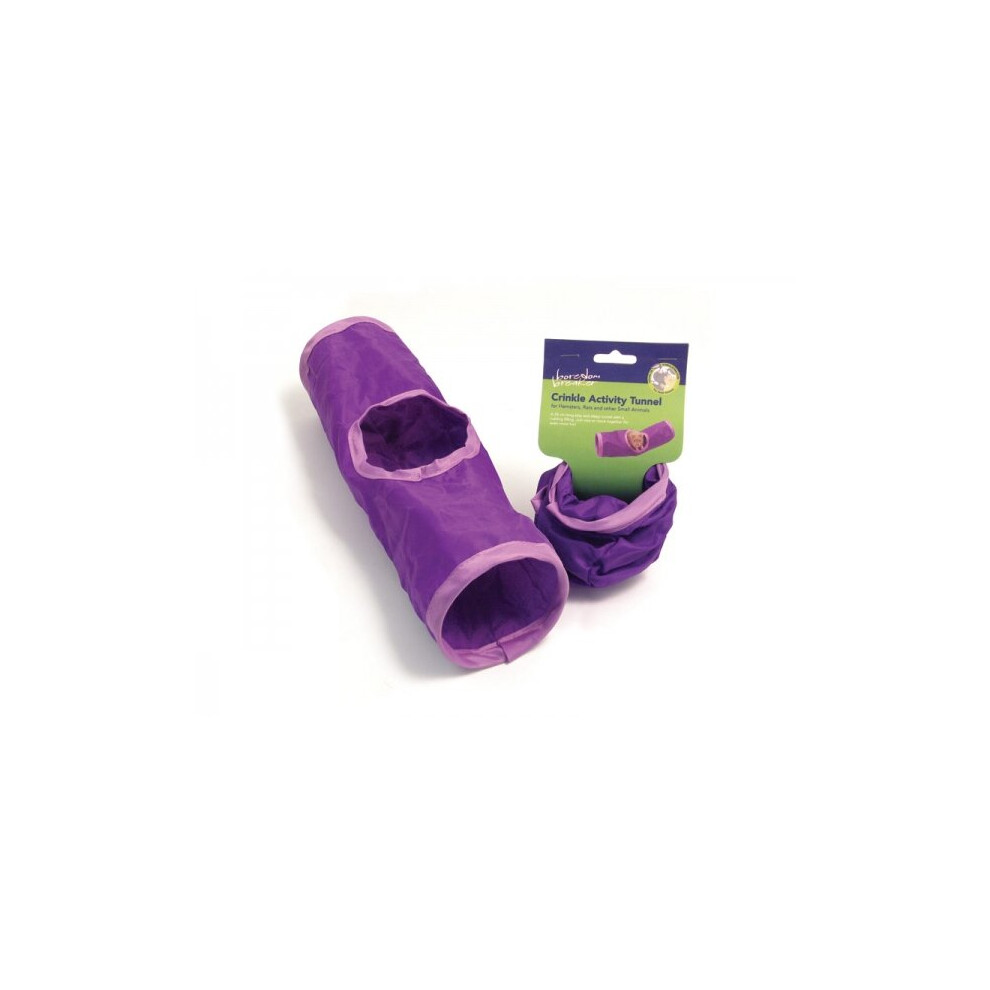 Rosewood Small Animal Crinkle Tunnel - Small