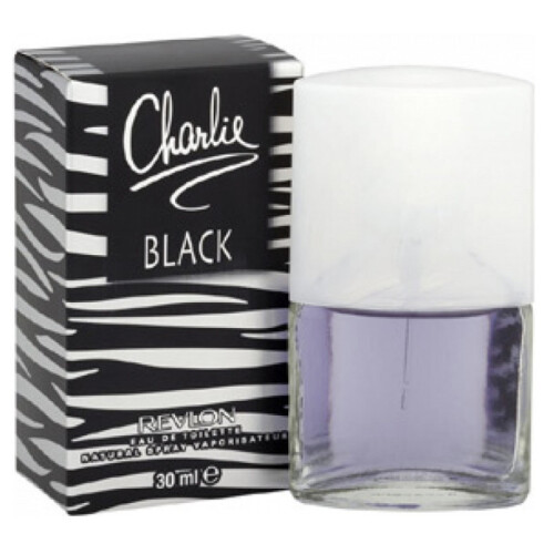 Revlon Charlie Black Eau de Toilette Spray 30ml Imperfect Boxes