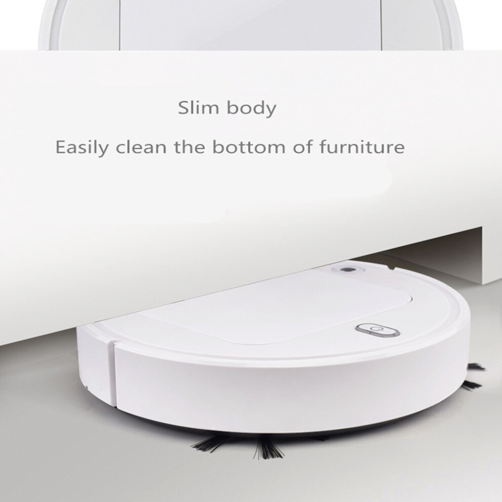 (White) Robot Vacuum Cleaner | Vacuum Robot