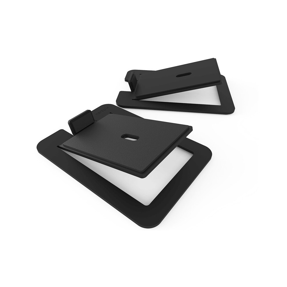 (Black) Kanto S6 Large Desktop Speaker Stands Black 800152720012