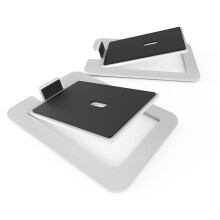 (White) Kanto S6 Large Desktop Speaker Stands