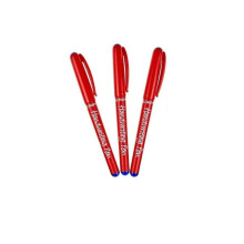 (Pack of 3) Manuscript Blue Handwriting Pens Comfort Grip School Kids Handwriter