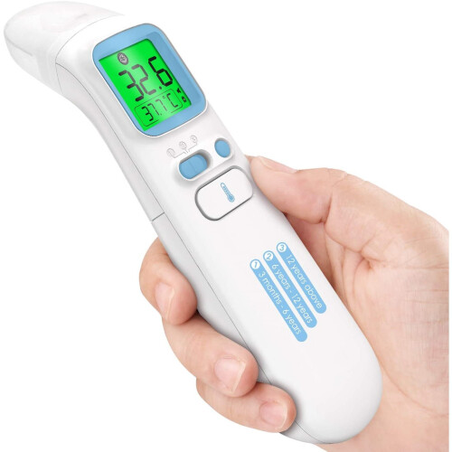 Infrared No-Contact Ear Thermometers Digital Forehead Thermometer