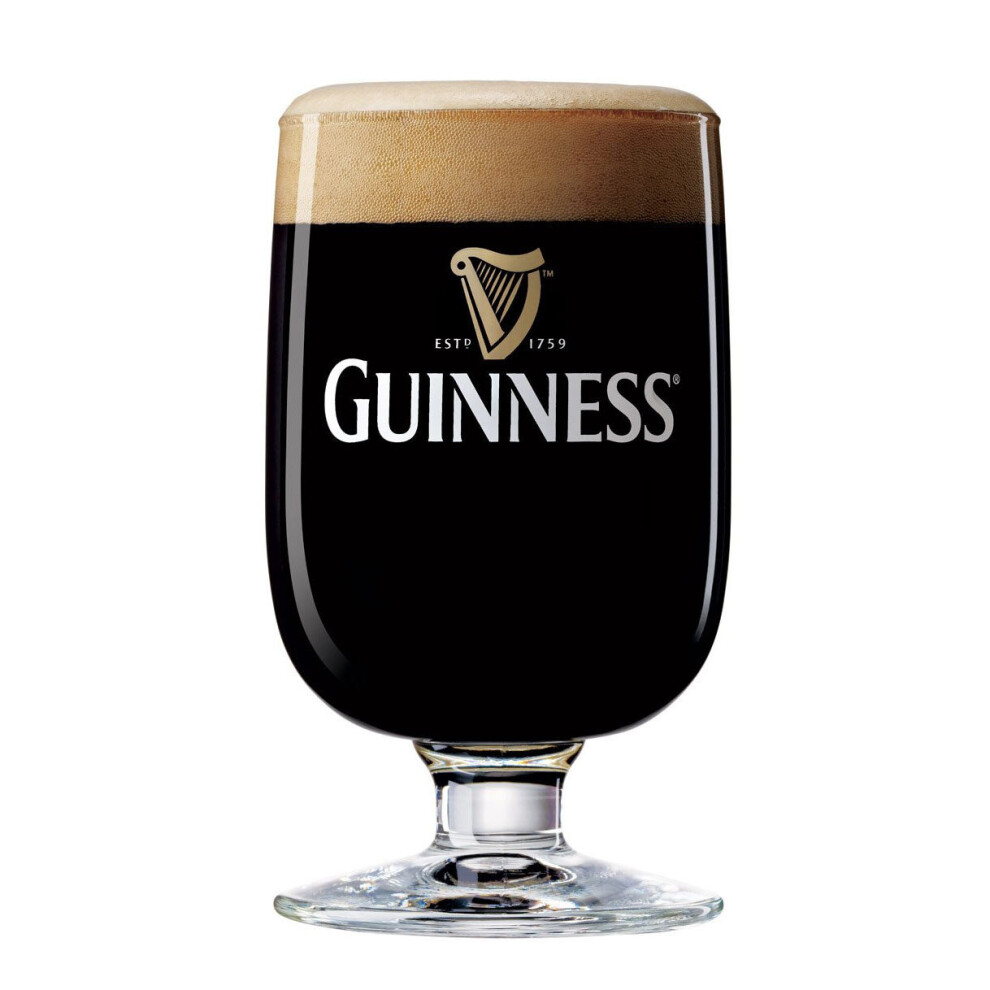 New Guinness Half Pint Stem Glass