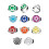Green Lantern Collector All Lantern Corps Ring Set 2
