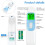 Infrared No-Contact Ear Thermometers Digital Forehead Thermometer 5