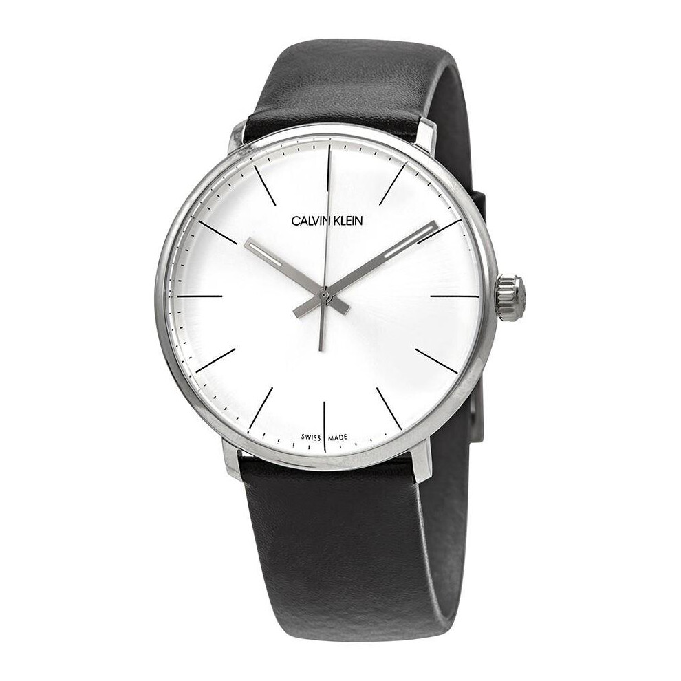 Calvin Klein K8M211C6 High Noon Quartz Silver Dial Men's Watch