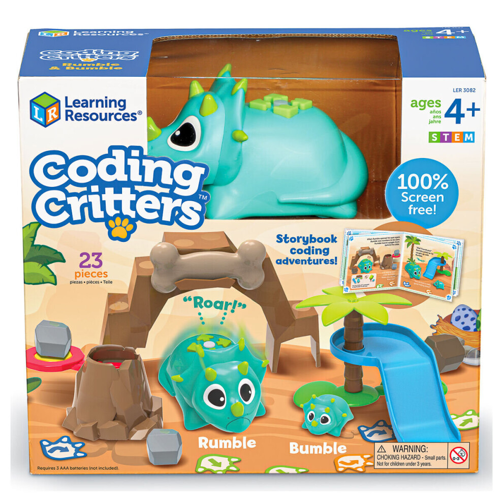 Learning Resources Coding Critters Rumble & Bumble