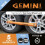 Radklemme Gemini für Doppelachse 1