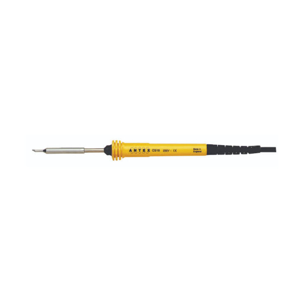 Antex CS18 230V silicon lead soldering iron with mains plug