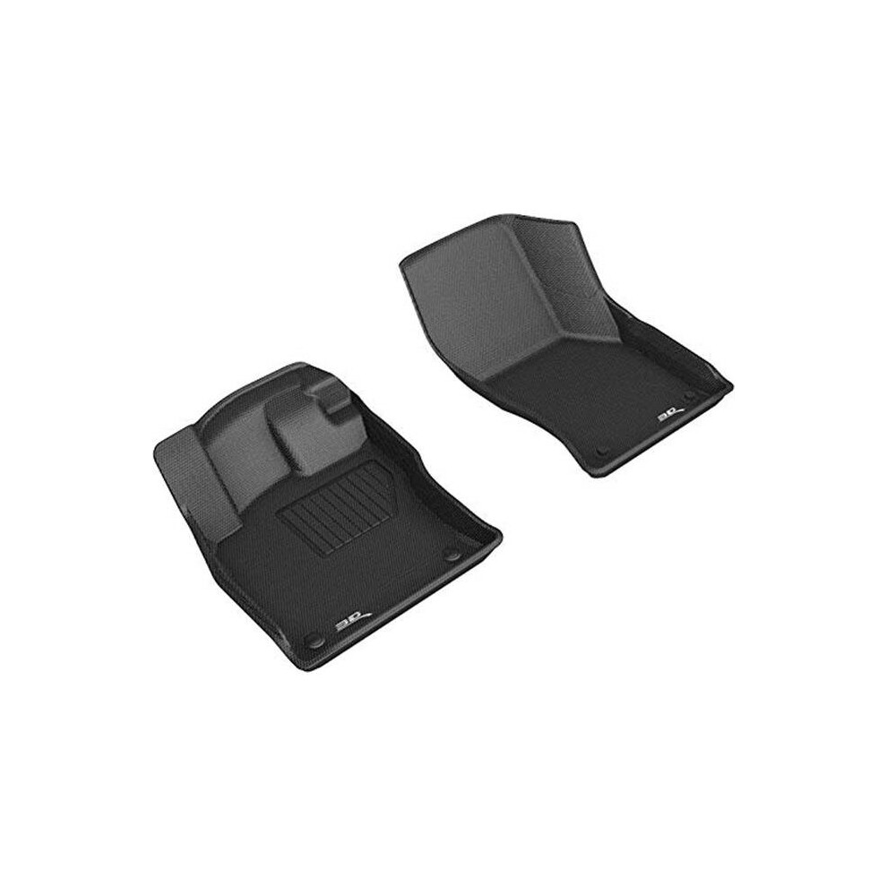 3D Maxpider W10111509 Kagu 1St Row Floor Mat For Volkswagen Jetta Models, Black 190204047670
