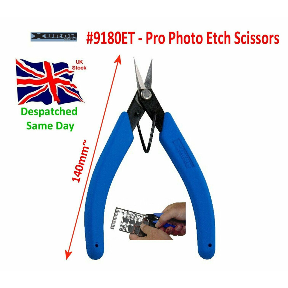 Xuron 9180Et Photo Etch Scissors Craft Modelling- Usa Made Pliers