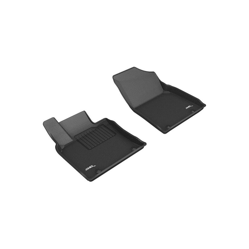 3D Maxpider X06311509 Kagu 1St Row Floor Mat For 2019-2020 Lexus Es, Black 190204044556