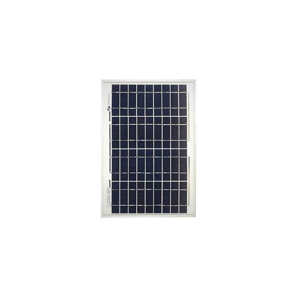 Lowenergie 10W Poly-Crystalline Solar Panel Premium Quality Pv Photo-Voltaic Panel. For Caravans, Motorhomes, Boats & Any Flat Surface
