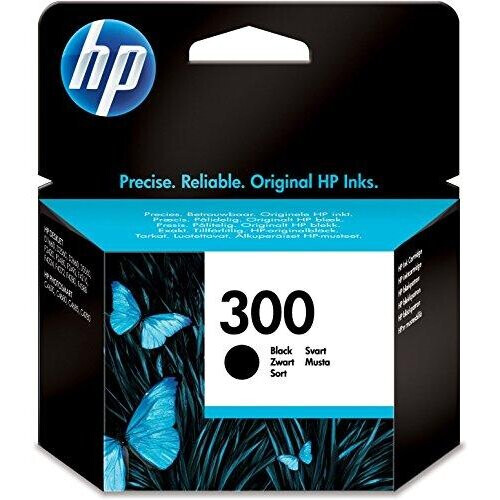 HP HP CC640EE 300 Original Ink Cartridge, Black, Single Pack