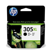 HP 3YM62AE 305XL High Yield Original Ink Cartridge, Black, Single Pack