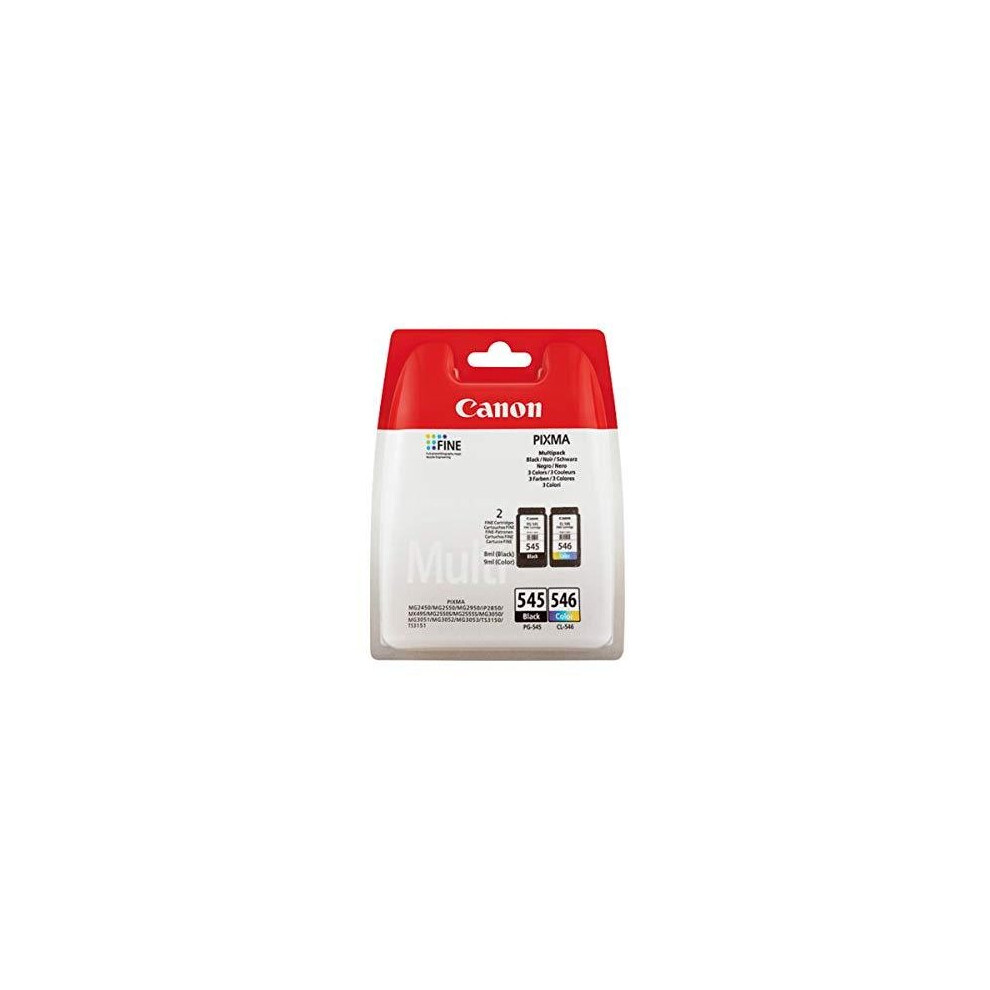 Canon PG-545/CL-546 BK/C/M/Y Ink Cartridge Multipack