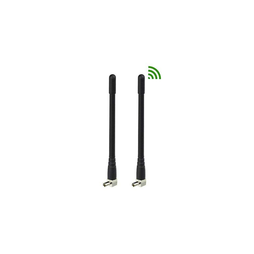 Bingfu 4G Lte 3Dbi External Ts9 Aerial Antenna (2-Pack) For 4G Lte Mifi Mobile Wifi Hotspot Router Usb Modem Netgear Nighthawk M1 Mr1100 M2 Mr2100 A 790404667304