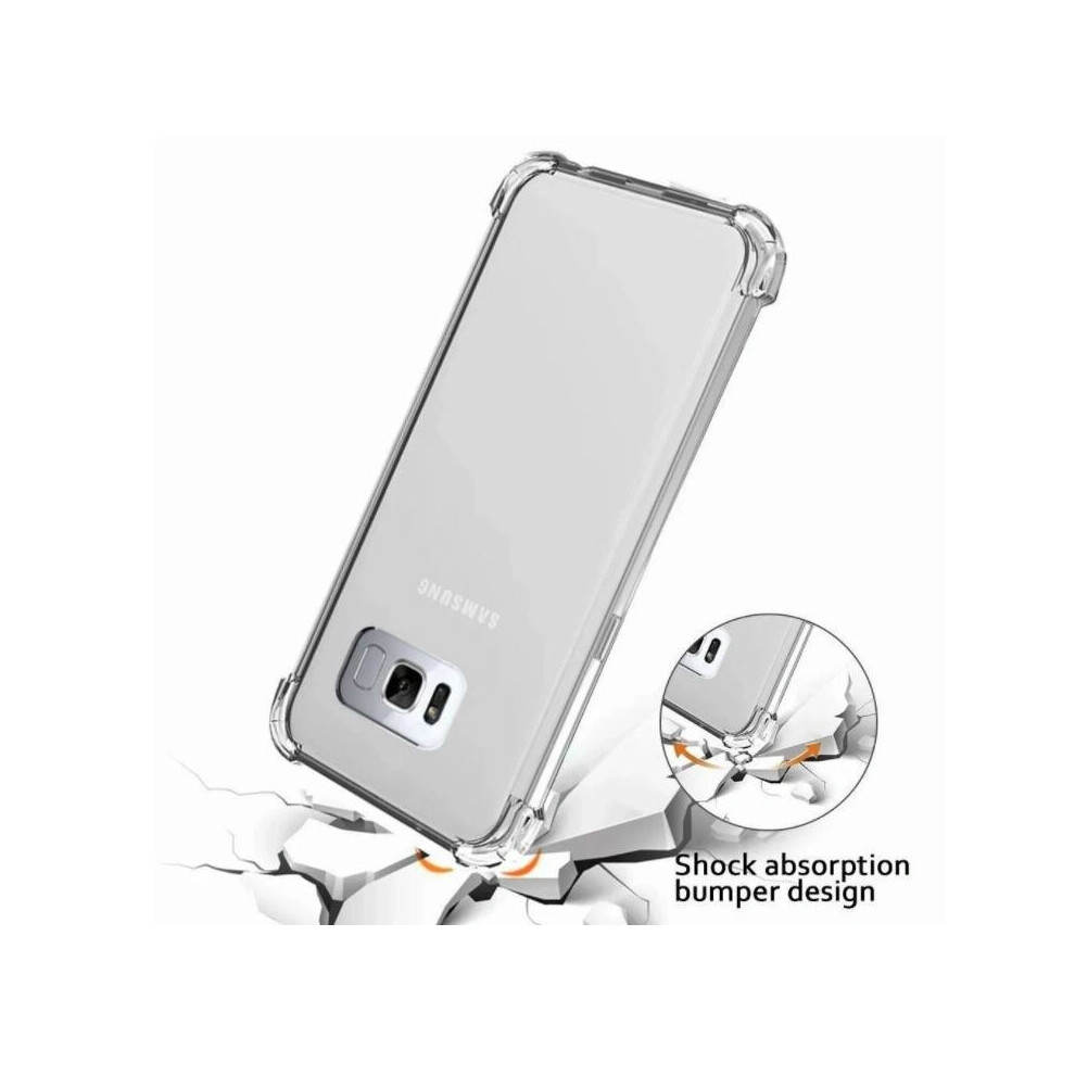 Ameego Clear Shockproof Gel Case For Samsung S10