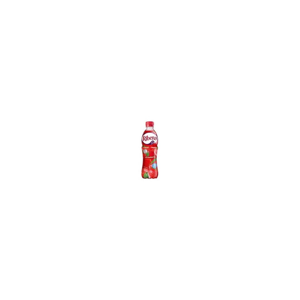 Ribena Strawberry 500Ml - Vitamin C Rich, Real Fruit Juice, No Added Sugar, No Artificial Colours Or Flavours - 5.00035E+12