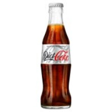 Diet Coke Glass 200ml (24/200m)