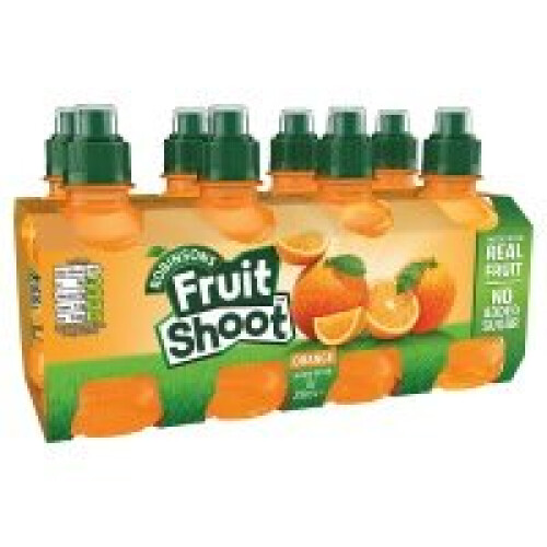 Robinsons Fruit Shoot Orange Juice Drink 8 x 200ml (3 x 8x200ml)
