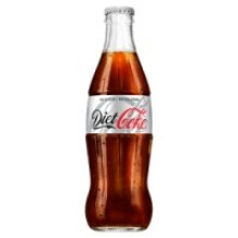 Diet Coke Glass Bottles 330ml Pack of 24 (24 x 330ml)