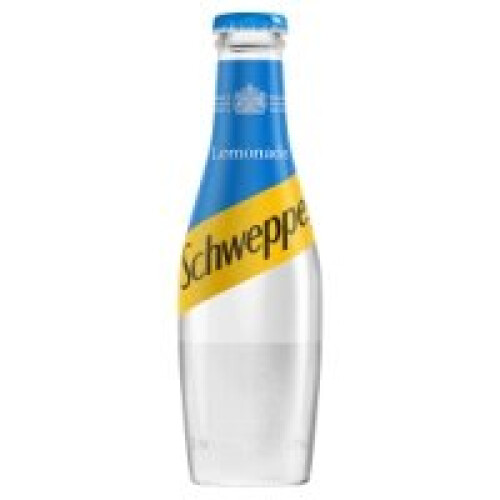 Schweppes Lemonade Glass Bottle 200ml (24 x 200ml)