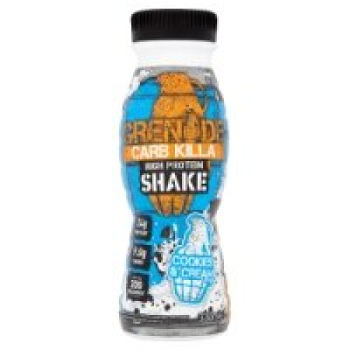 Grenade Carb Killa High Protein Shake Cookies & Cream 330ml (8 x 330ml