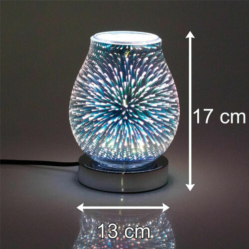 LED Aroma Diffuser 7 LED Colours Mood Light Wax/Oil Melt Aroma Burner 1