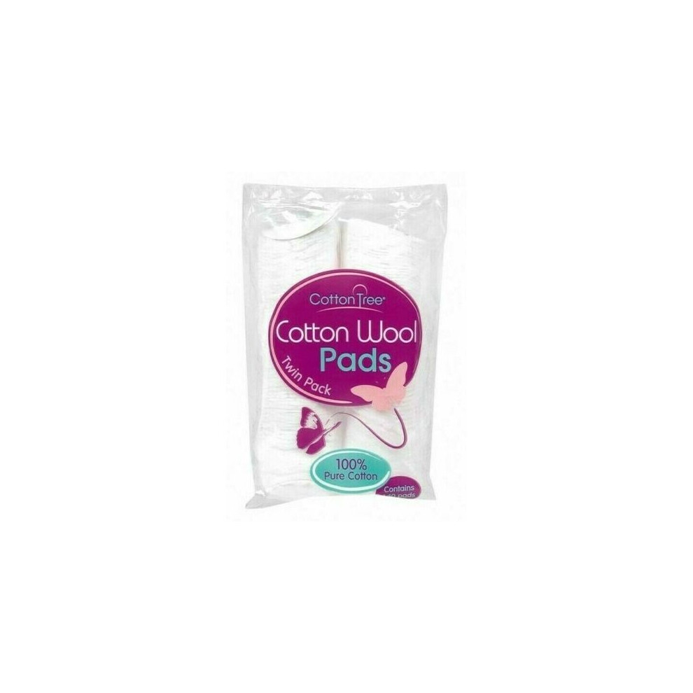 120 Cotton Wool Pads - 100% Pure Cotton