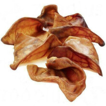 (50) Extra Large XL Pigs Ears Dog Treat Chew