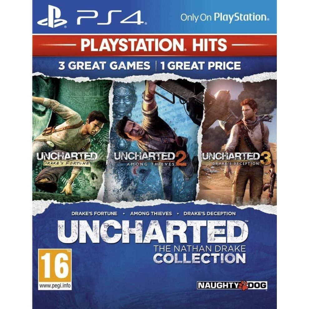 Uncharted: The Nathan Drake Collection - Playstation Hits (Ps4) 711719710516