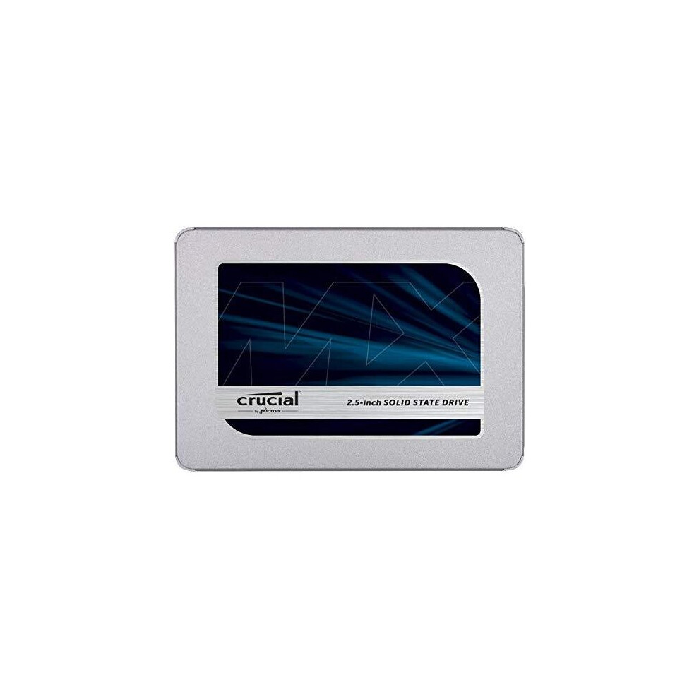 Crucial MX500 250 GB CT250MX500SSD1(Z)-Up to 560 MB/s (3D NAND, SATA, 2.5 Inch, Internal SSD)