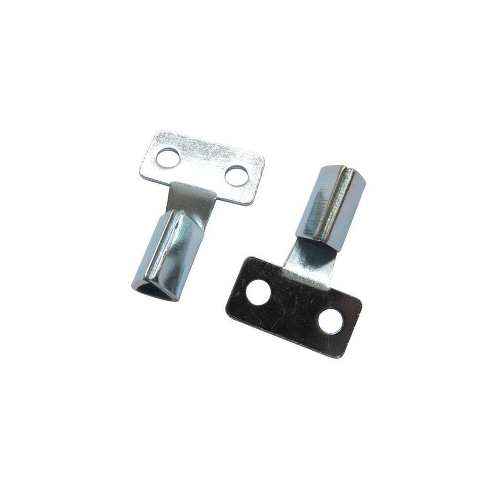 2 X Meter Box Gas Electric Metal Triangle Key 5055432513128