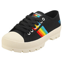(4) Gola Coaster Peak Rainbow Womens Fashion Trainers