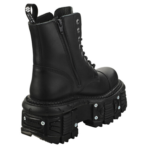 New Rock (40) New Rock Unisex Plateaustiefel M-TANK083-C1 Schwarz 1