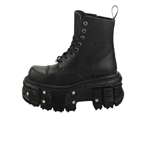 New Rock (40) New Rock Unisex Plateaustiefel M-TANK083-C1 Schwarz 2