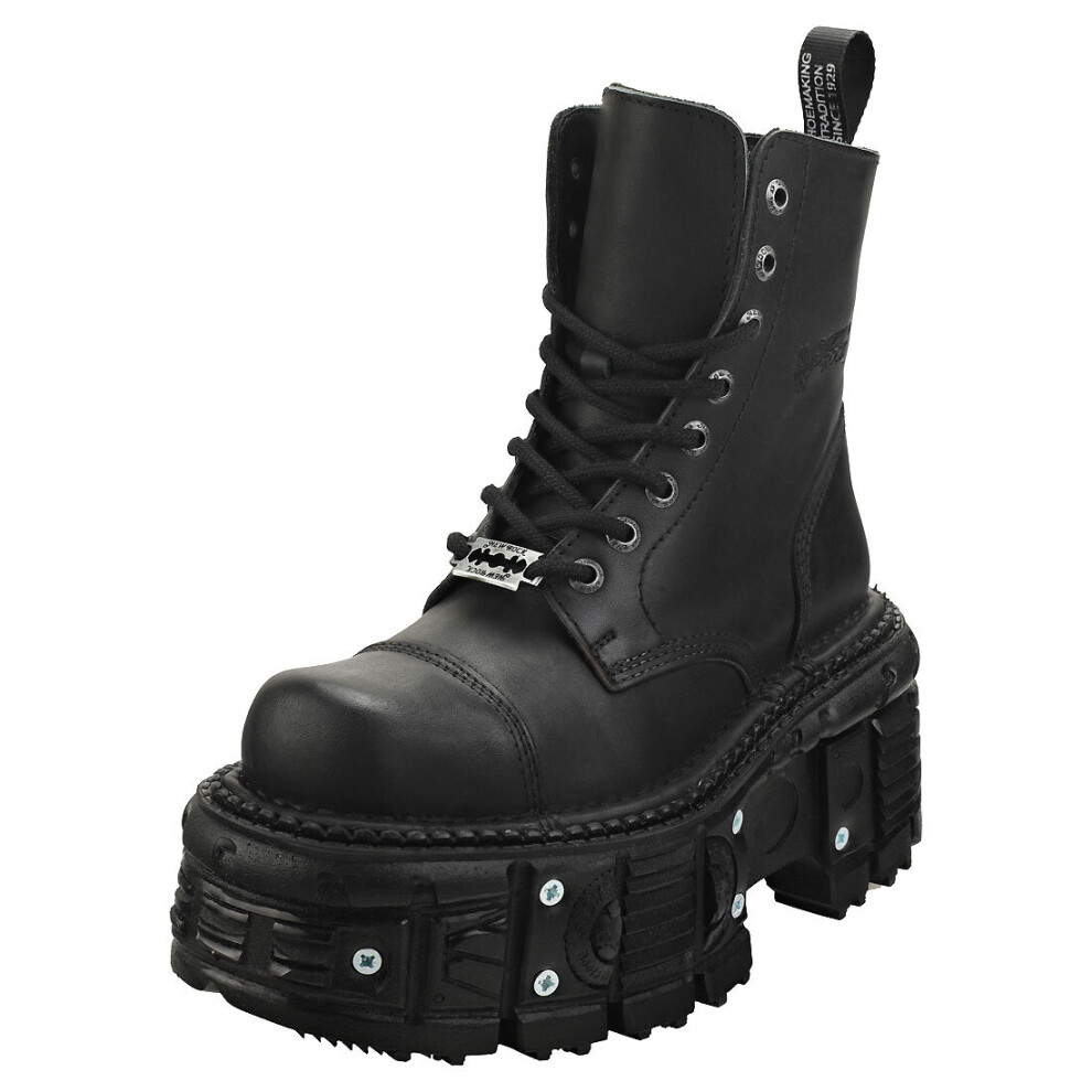 New Rock (10) M-Tank083-C1 Unisex Platform Boots