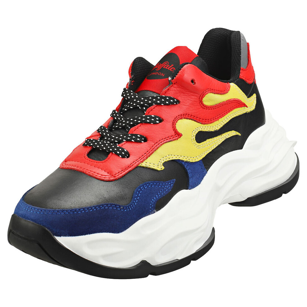 (3) Buffalo Eyza Womens Platform Trainers