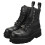 New Rock (39) New Rock Milit?r-Boots - Klassische Lederschuhe Schwarz 6
