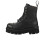 New Rock (39) New Rock Milit?r-Boots - Klassische Lederschuhe Schwarz 3